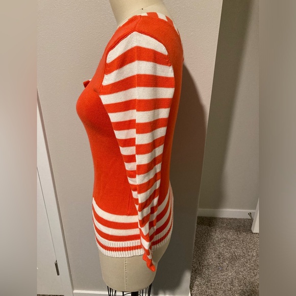 Marc by Marc Jacobs orange cotton sweater. - Picture 3 of 4